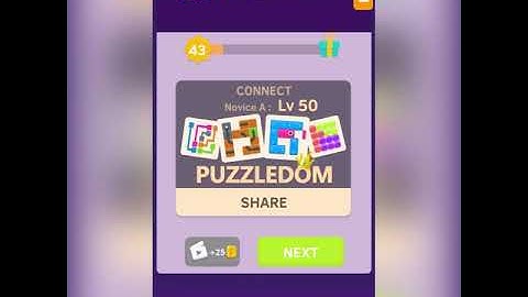 How to beat connect, Novice A 1-25 (Puzzledom)