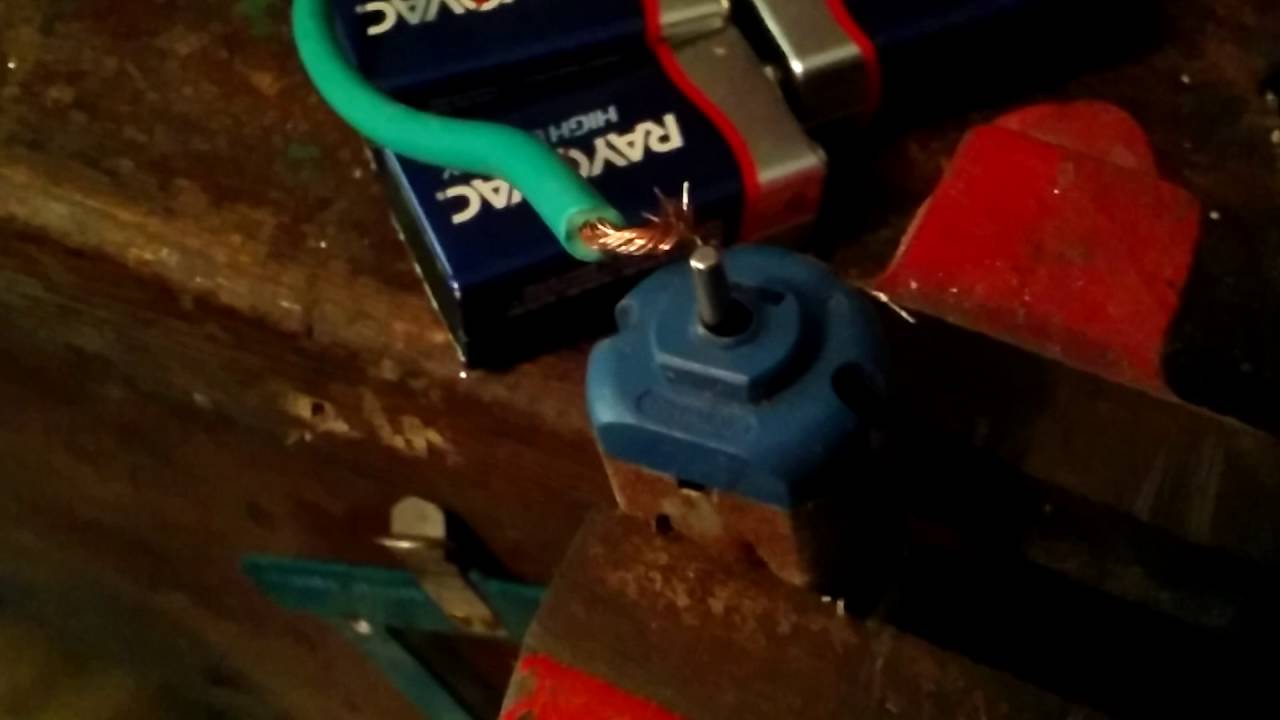 How to tell if an electric motor is burned out