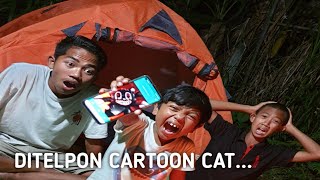 BIKIN API UNGGUN TENGAH MALAM, TIBA TIBA BOCIL DITELPON CARTOON CAT! PANIK BANGET! | Mikael TubeHD