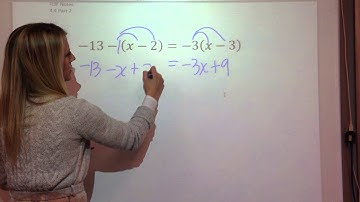 Algebra 1 4.4 Video Part 2