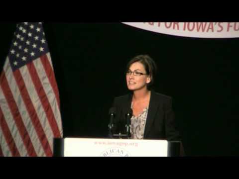 Iowa GOP Convention: Kim Reynolds First Speech