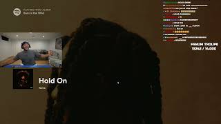 Fanum Reacts to Tems- Hold on (Born In The Wild )