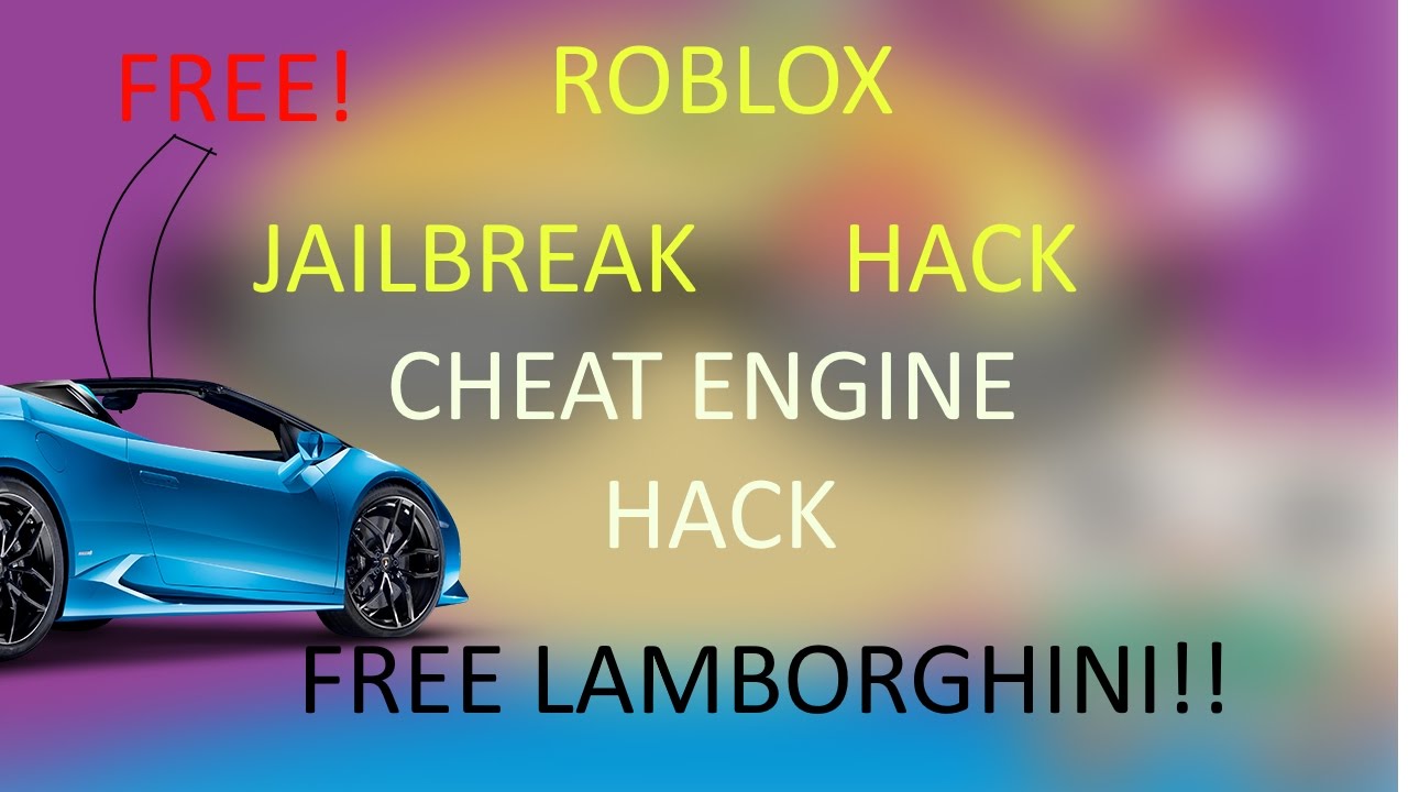 Roblox Jailbreak Free Lamborghini Hack Unpatchable Youtube