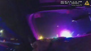 Video Shows Distracted Driver Nearly Hitting Fairfax County Cruiser