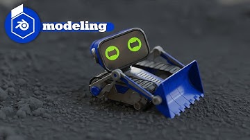 Blender utility robot modeling - rigging tutorial free download