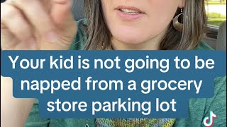 Grocery store parking lots