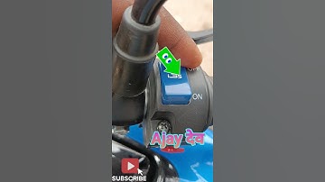 Hoe werkt deze knop in de motorfiets Fi i3s?
