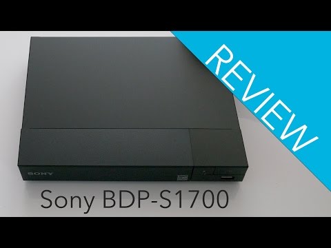 - Blu-ray Player Review BDP-S1700 Sony YouTube