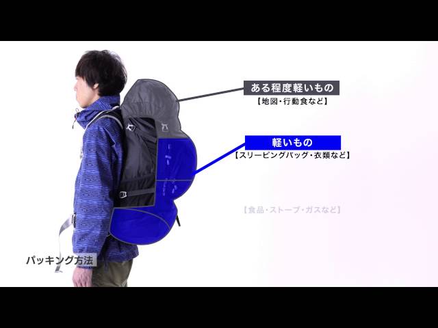 バックパック　登山　マウントトレックライト40 コールマン