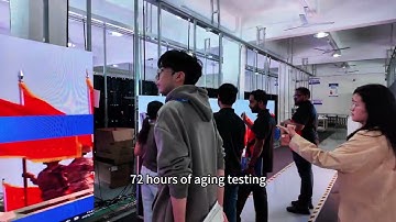 Customers from Maldives Visitd EagerLED LED display factory | Purchase LED Rental Screen