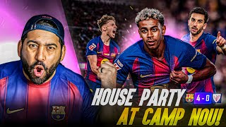 Barcelona Return to the New Camp Nou in STYLE! | 4-0 Destruction vs Athletic Club