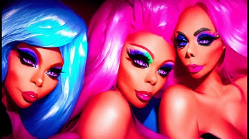 Drag Queens / Deforum Stable Diffusion + Waifu Diffusion + Audio to keyframe string generator