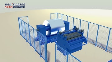 Coil Fed Laser Cutting System - Automatic Production Line