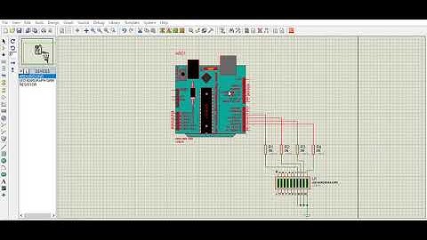 EJERCICIO 2, CONTADOR BINARIO ASCENDENTE DE 4 BITS (SIMULACIÓN EN PROTEUS)