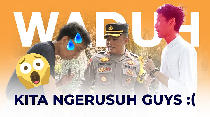 NGERUSUH di Malang sampai dikasih wejangan Polisi buat Adek-Adek 😱 #EuVlog