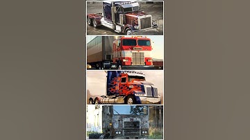 Why Optimus Prime always change his vehicle mode designs? #optimusprime #ben10transformersone