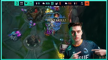 RGE COMP PENTAKILL! | LEC-Clips Twitch Clips LEC Summer W8D1