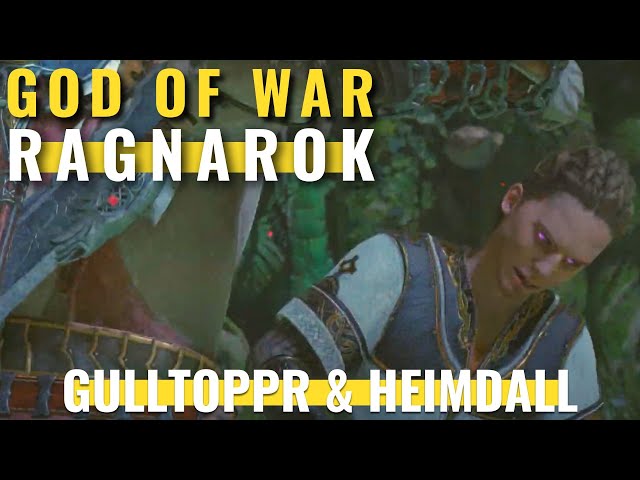 HEIMDALL DEATH AND GULLTOPPR BOSS FIGHT GOD OF WAR RAGNAROK 