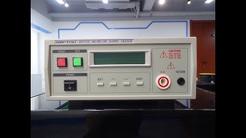 Withstanding Voltage Hipot Tester