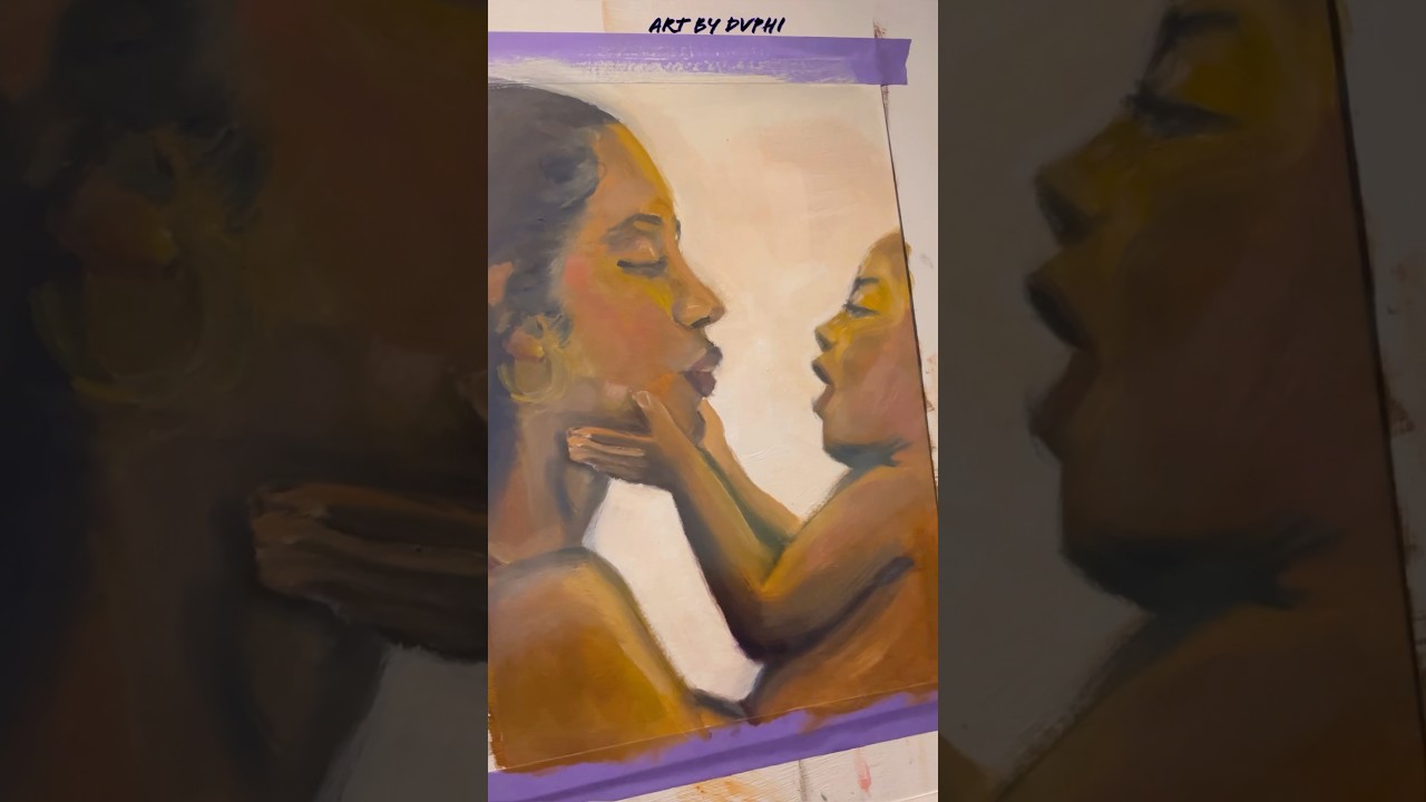 Oil painting timelapse ⏳#oilpainting #allaprima