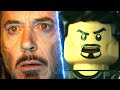 LEGO Avengers Endgame Iron Man Opening Scene "I Lost The Kid" Lego VS Movie