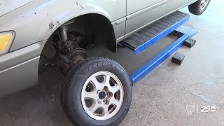 Tire theft on the rise in College Station, costing drivers hundreds