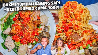 BAKMI CABE TUMPAH DAGING SAPI DAN BENEK CUMAN 40k!