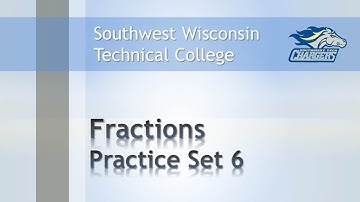 Math Review - Fractions Chapter Practice Set 6 "Changing Improper Fractions to Mixed Numbers"