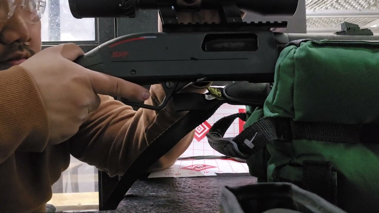 Inertia Pump Winchester SXP Black Shadow Deer with Crimson Trace Slugger