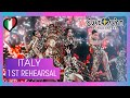 🇮🇹 1st Rehearsal - Angelina Mango @ Italy Eurovision 2024