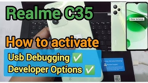 How to activate Usb debugging Realme C35 / Development Options
