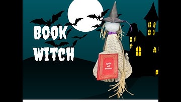 Book Witch,  Book Folded Witch
