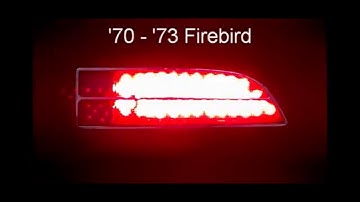 TEST LED SEQUENTIAL 70 - 73 Pontiac Firebird Trans Am
