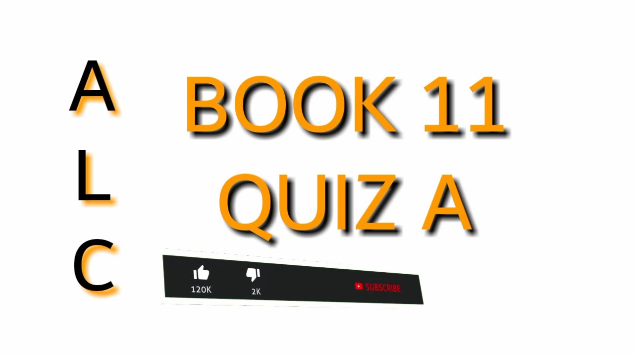 Quiz 11