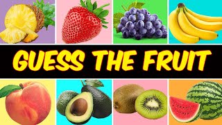 Guess The Fruit 🍌 🍎 in 5 Seconds - Guess The Fruit Quiz