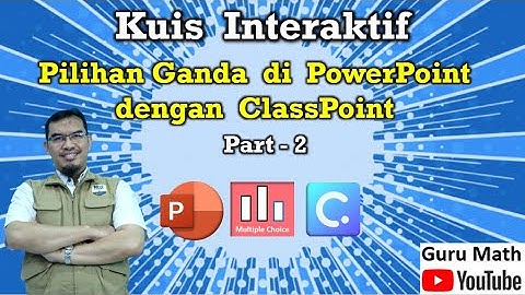 Buat Kuis Interaktif Pilihan Ganda di PowerPoint dengan ClassPoint