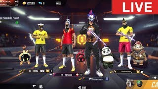 Free Fire Live ff | liveff | fflive | teamcode |dj alok giveaway live after 10K