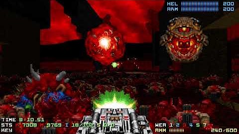 Doom 2 Death in Excess map 32 UV 100%