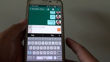 Samsung Galaxy S5: How to Send a Message to a Contact Group