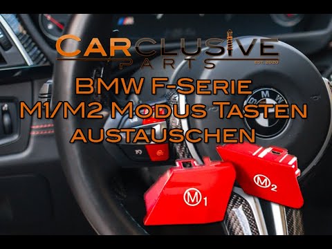 BMW M1 / M2 Modus Tasten austauschen F-Serie M2 M3 M4 M5 M6 Anleitung  Tutorial 