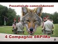 Passation commandement 4 compagnie du 8 rpima