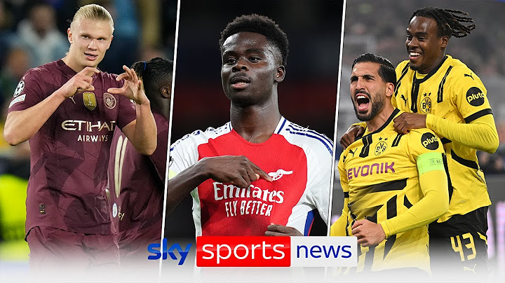 Champions League: Arsenal and Manchester City win as Celtic lose 7-1 to Borussia Dortmund