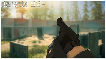 Mine-imator Reload Animation: Beretta 92F