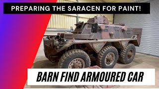 We Find Forgotten REME Treasure in the Alvis Saracen Armoured Car and Free of the seized hatches
