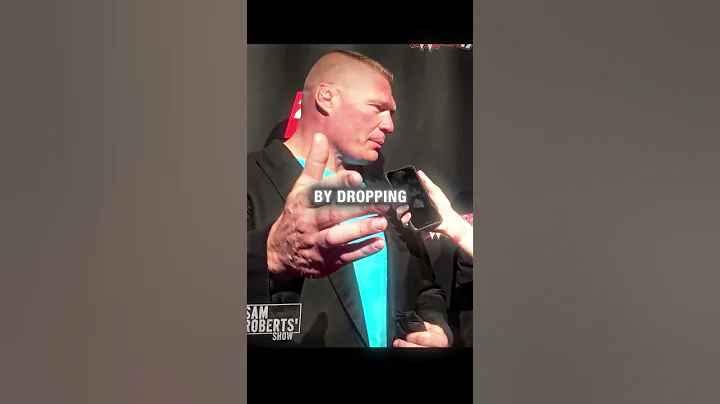 Brock Lesnar On Facing Conor McGregor In WWE