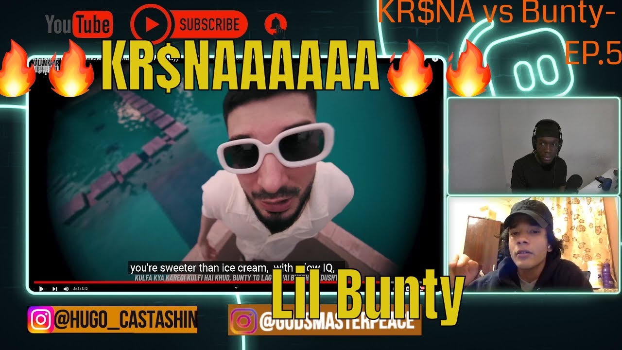 Rapper REACTS to Lil Bunty | KR$NA| Official Music Video (Prod. Flamboy ...