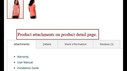 Product Attachment - Sparsh Magento 2 Extension