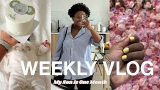 #Vlog: My Son is One Month| Shopping Haul| Girl Maintenance| New car seat| UNFILTERED Mom Diaries