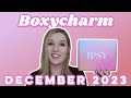 Boxycharm by Ipsy | Unboxing &amp; Try-On | December 2023