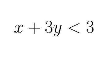 Graphing Inequalities with x and y and Shading